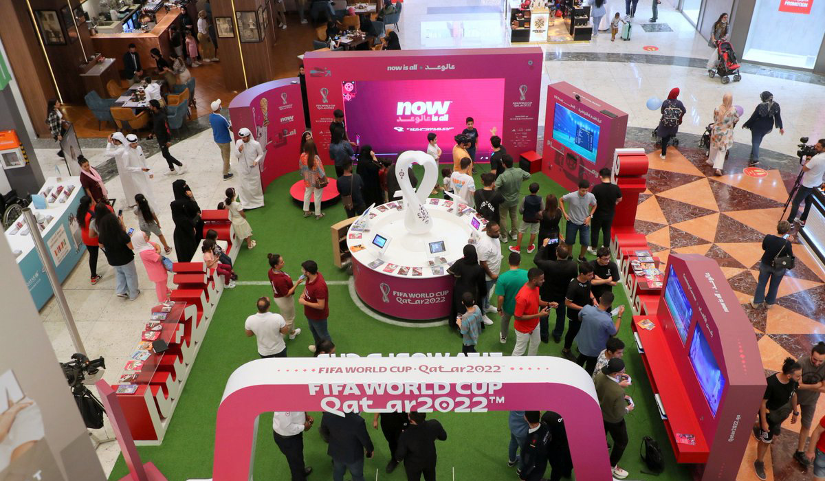 Qatar 2022: Huge Public Interaction with Promotional Activities in Malls